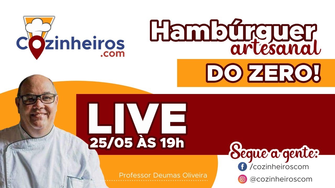 Hambúrguer Artesanal - Workshop do Zero ao Completo