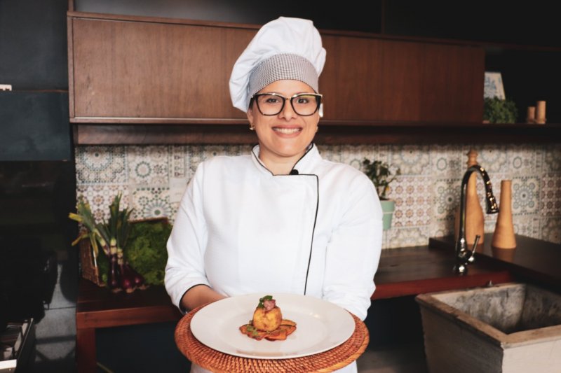 Logomarca de Chef a Domicílio